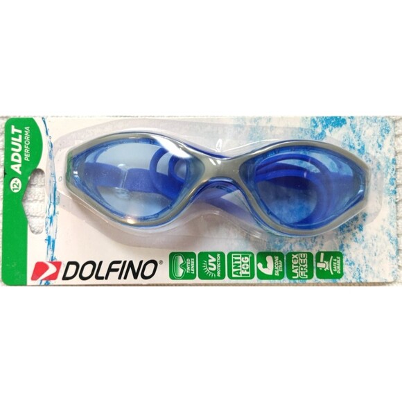 2 Pack Unisex-Adult Swim Goggles Mirrored and Perma Blue Anti-Fog UV Protection - Picture 13 of 13